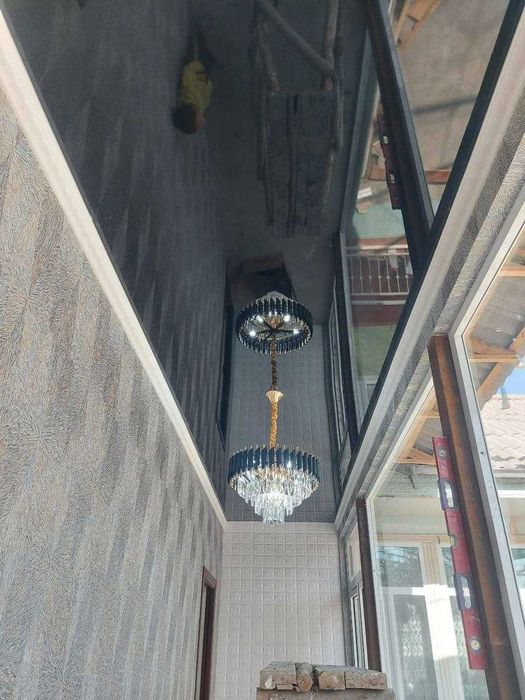 Идеальный натяжной потолок за 1 день – забудьте о трещинах и ремонтах!