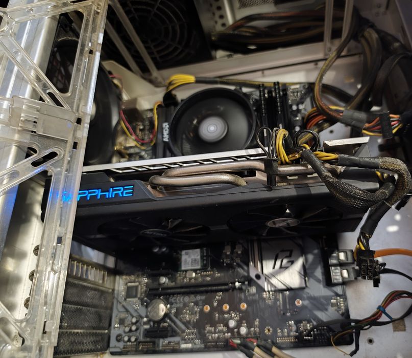 Геймърски компютър Ryzen 4100, 16 GB DDR4, 8GB 256BIT