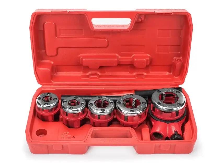 Набор плашек для нарезки резьбы труб 5 шт.