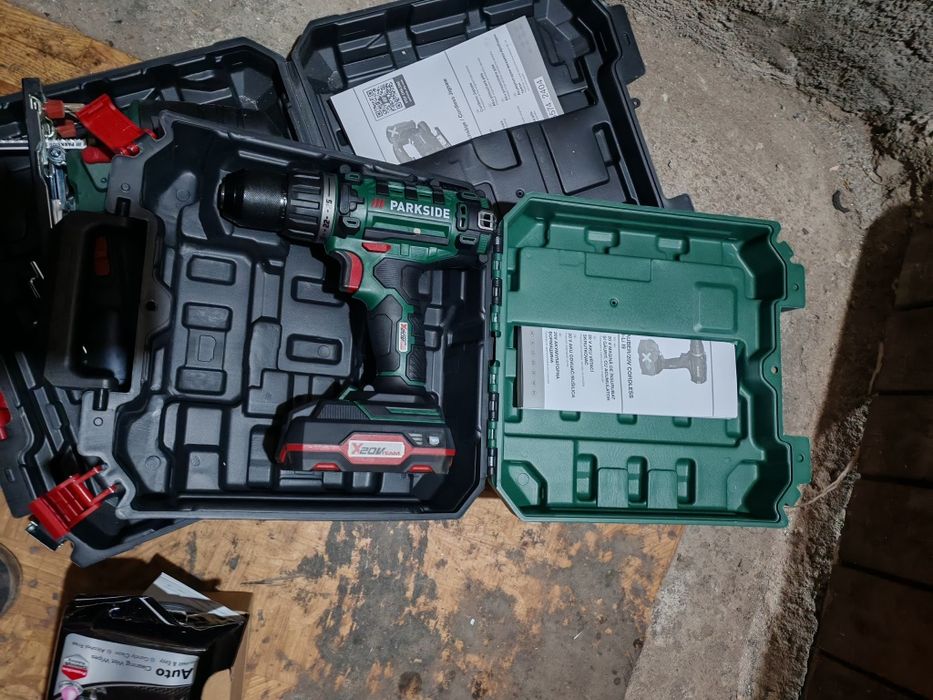 Акумулаторен винтоверт PARKSIDE PABS 20-Li F7 Без батерия и зарядно
