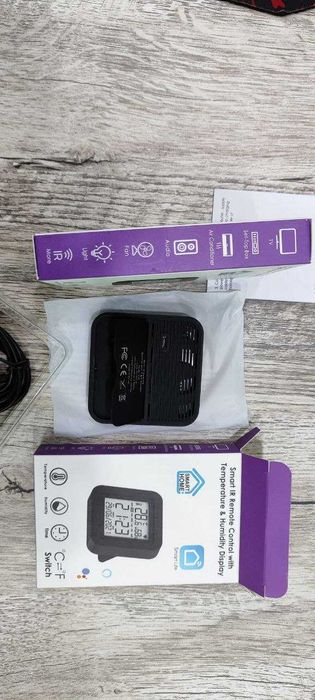 Умный Wi-Fi Tuya IR датчик влажности температуры