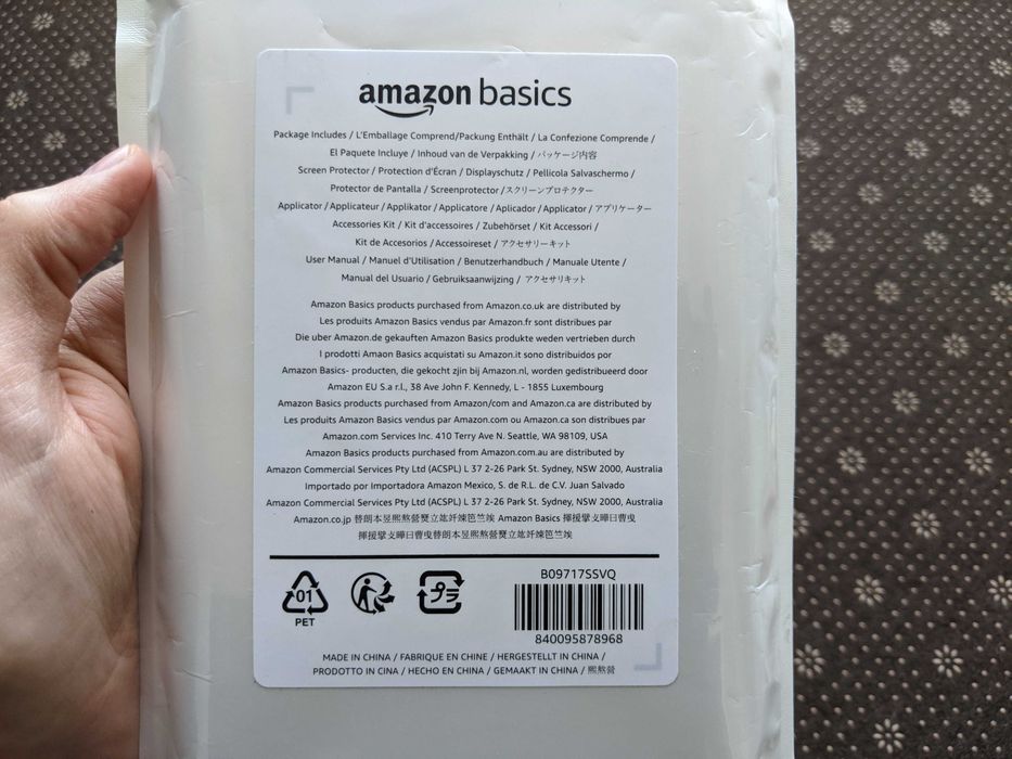 Защитное стекло Amazon Basics для iPhone 13 Pro Max 2 шт.