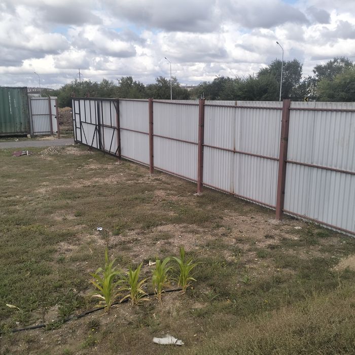 Забор     ворота