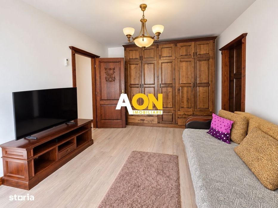 Apartament 2 camere, 53 mp utili, mobilat, utilat, etaj 3, Centru