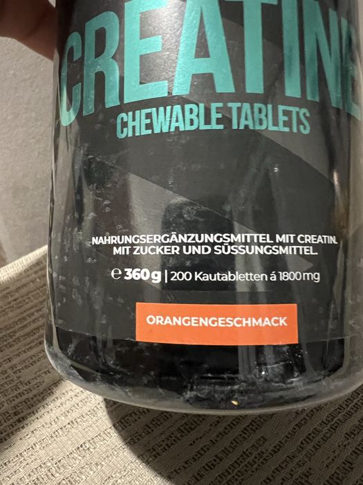 Creatină Monohidrată Masticabilă - Super Preț!