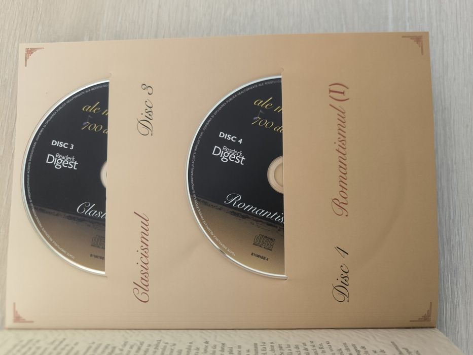Comori ale muzicii clasice, 700 de ani de istorie, 8 CD incluse.