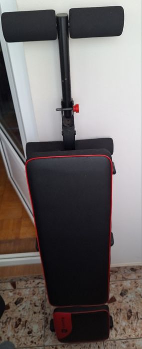 Bancă fitness reglabilă și pliabilă