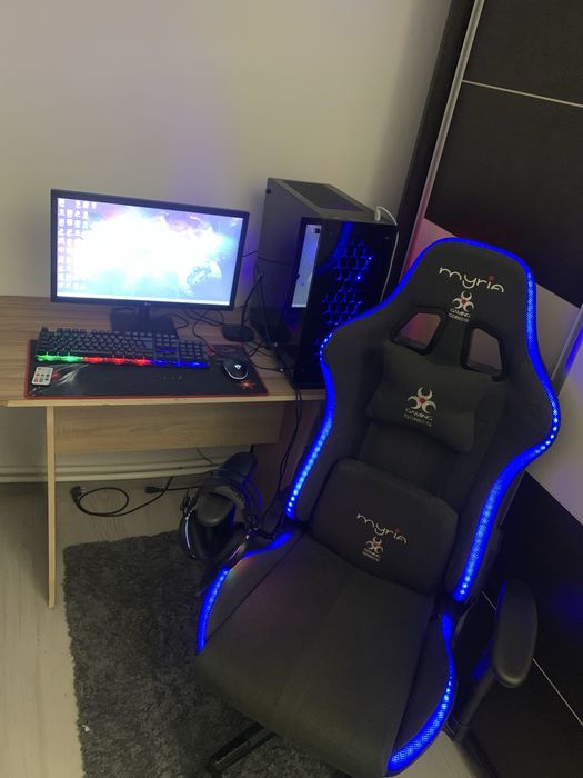 scaun gaming led myria