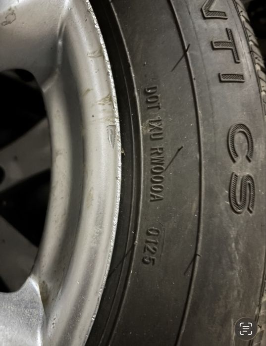 Диски мерседес с резиной