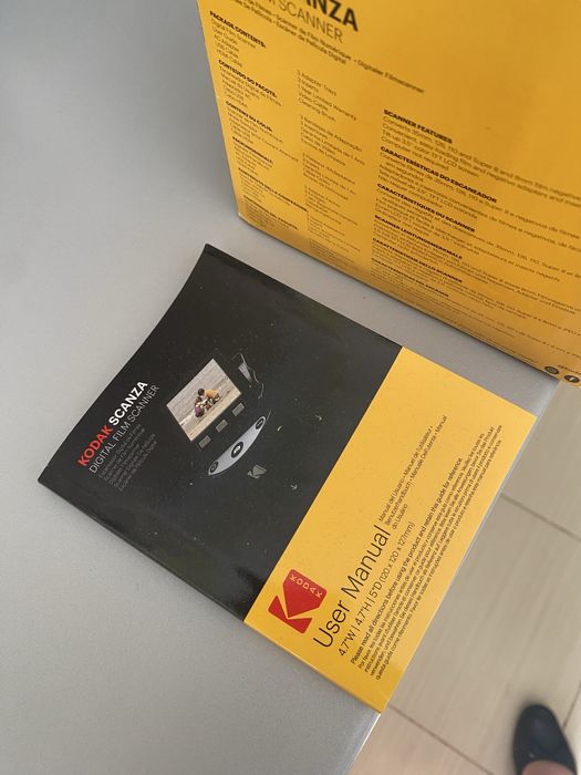 Kodak Scanza Scaner de Filme Diapozitive • Stare Impecabilă • Pachet Complet