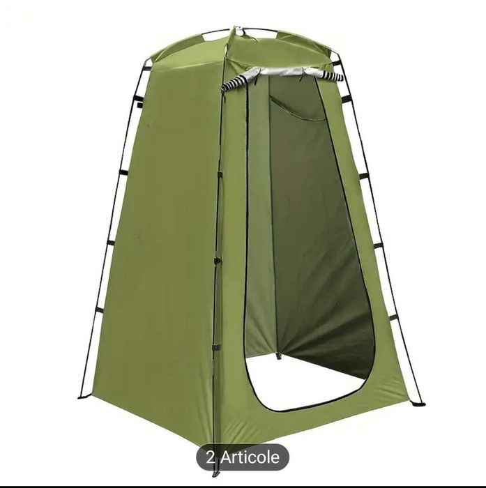 Cort pliabil pentru dus, rezistent, cabina toaleta portabila WC
