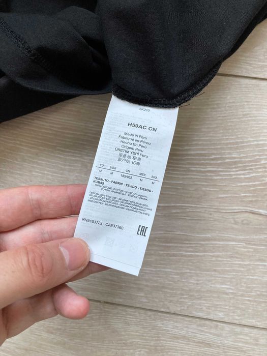 Emporio Armani мъжка черна тениска размер S