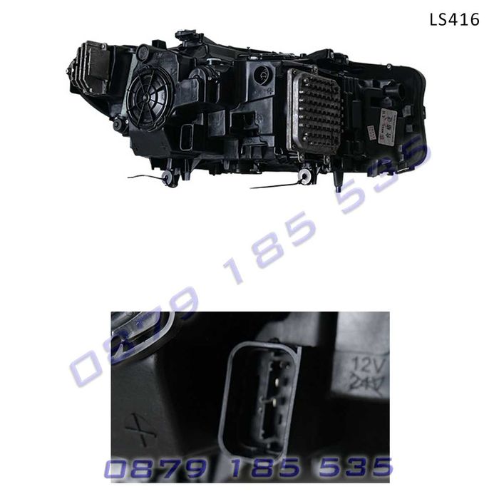 Тунинг LED фарове BMW 5 G30 G31 17-20 бмв лед г30 светлини нова визия