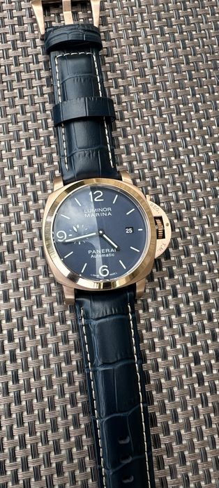 PANERAI LUMINOR MARINA - automatic , 44 mm , rose gold