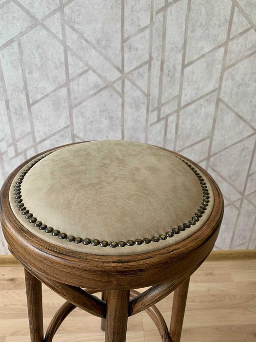 Бар стол , Табуретка от масив - Виенски Стил