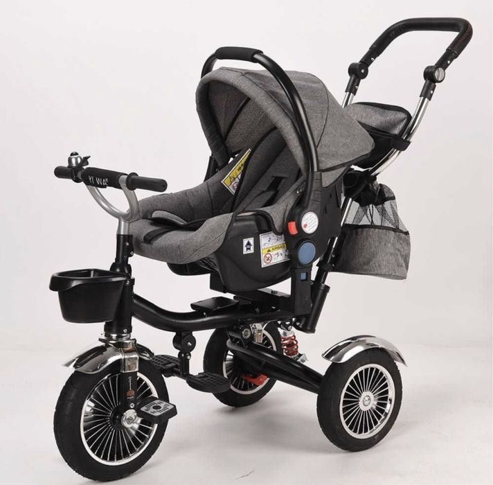 Даставка безплатная детский трёхколёсный велосипед велокаляска