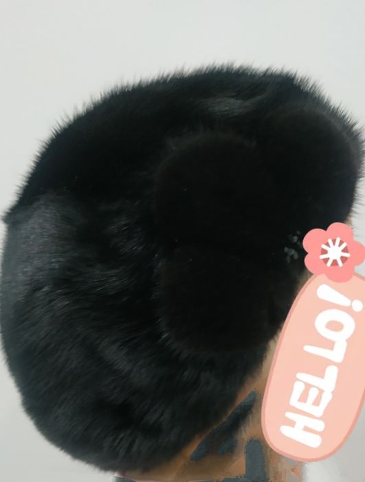 Норковая шапка бриллиант