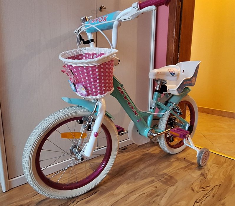 Продавам Детски велосипед BYOX 16" CUPCAKE МЕНТА