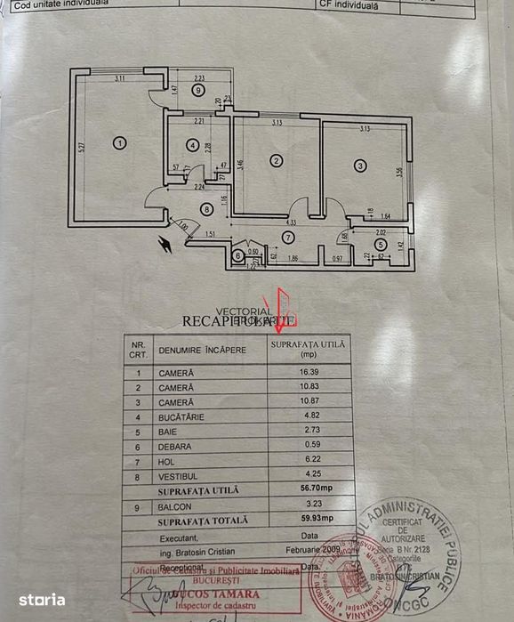 3 camere decomandate, et.2, bl.1978, Basarabia-Chisinau
