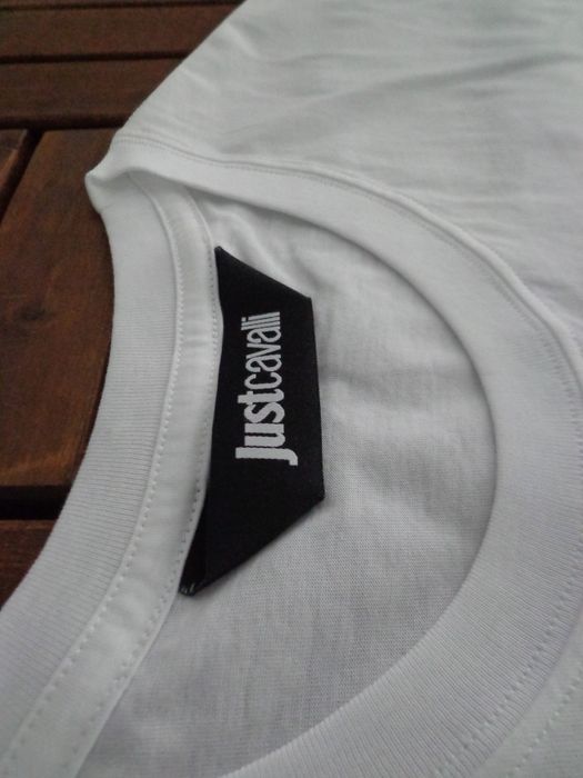 Мъжка тениска Just Cavalli logo print T-shirt organic