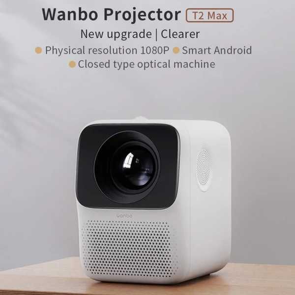 Wanbo T2 Max — Компактный Умный Проектор FullHD. Есть доставка