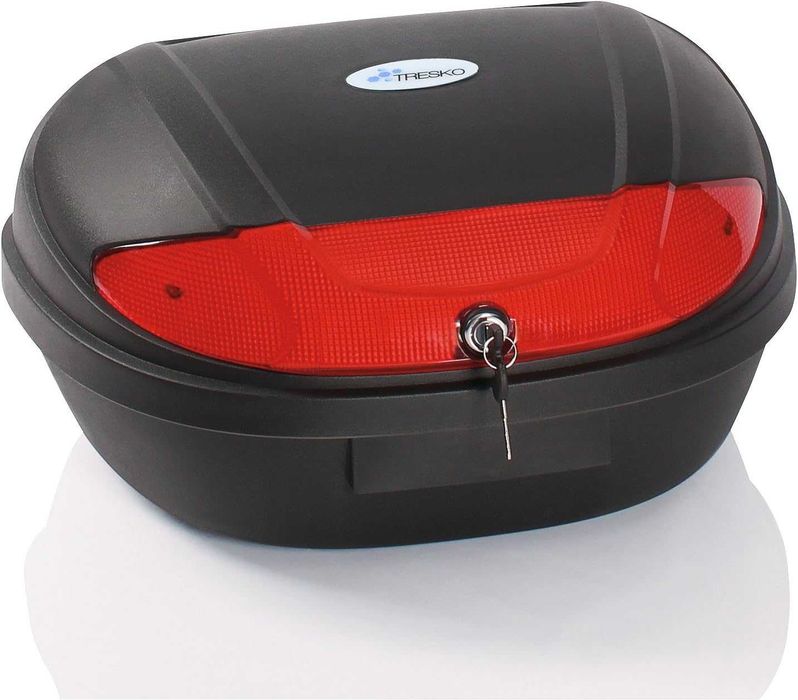 TRESKO® XXL Carcasă Back Top Box pentru Motociclete 48L doar 150 RON