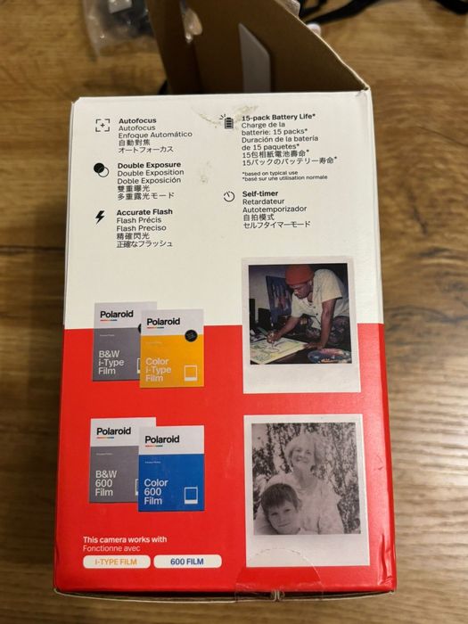 Camera Foto Instant Polaroid Now, I-Type, Rosu