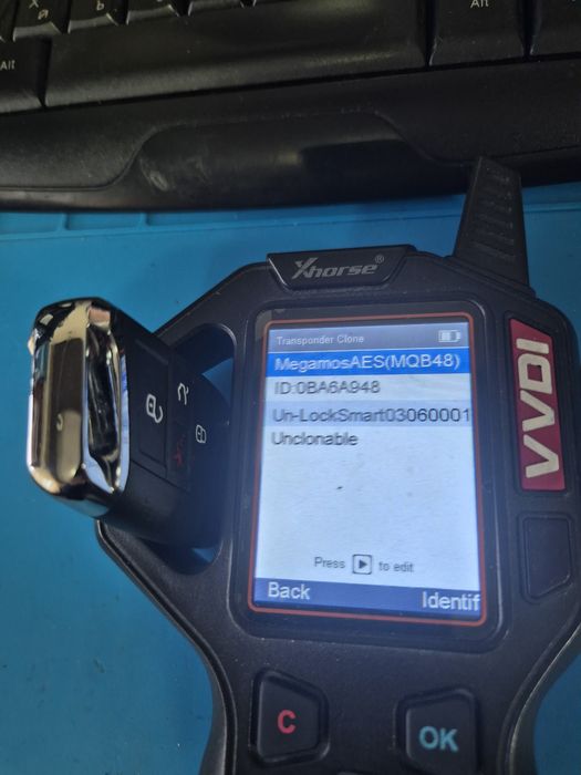 Ключ на автомобил MQB 48 на 315mhz,Kanada,Usa vw golf 7