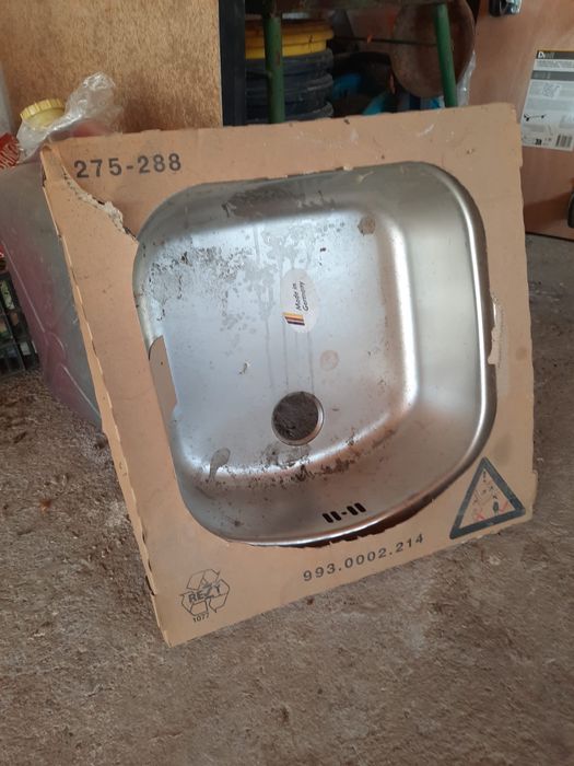 Chiuveta bucatarie  ETN 610-36, 43.5x45.5 cm, 1 cuva