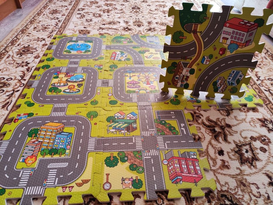 Продам напольный-коврик пазл.