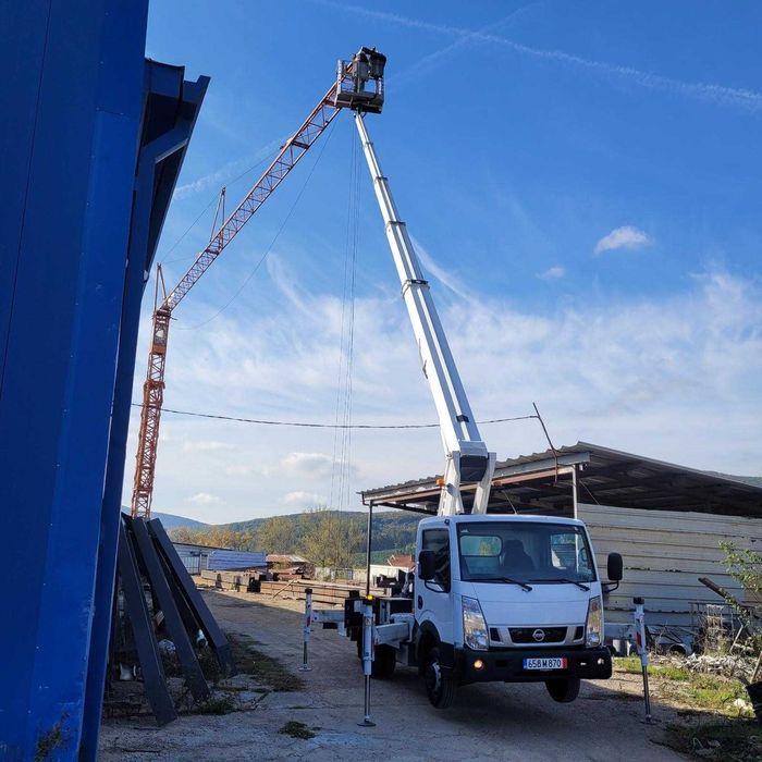 Автовишки,вишки под наем до 27м.