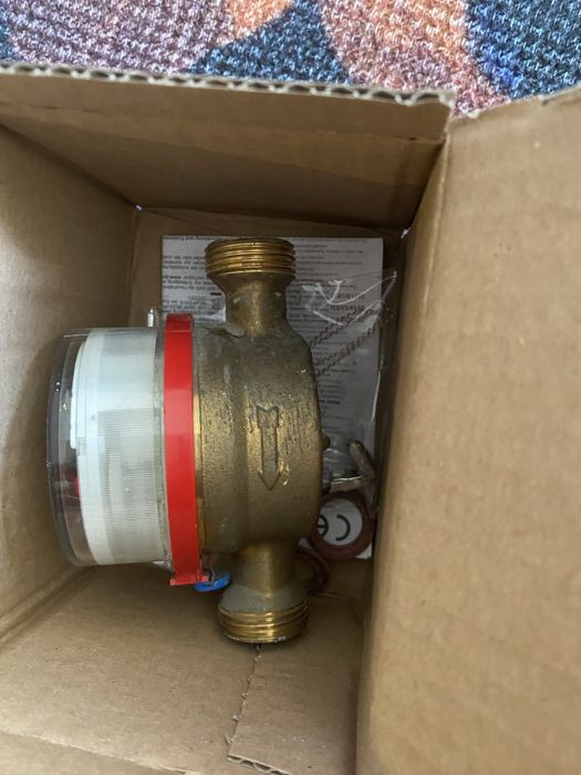 4 броя Водомери - топъл и студен