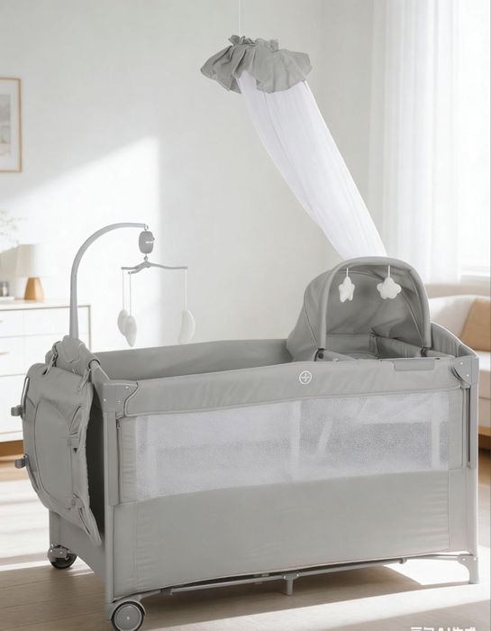 Манеж кровать 3в1 новая янги