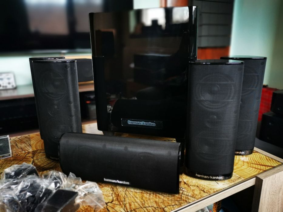 Усилвател Harman Kardon Avr 161S 5.1 Колони HKTS 16 HTFS 2