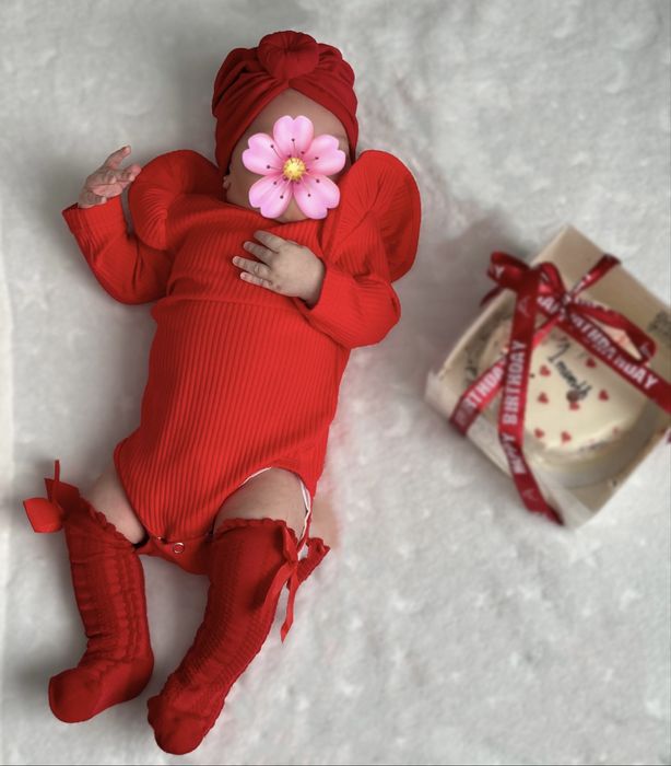 Комплект детский для фотосессии на 1 месяц