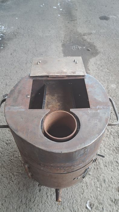 Печь дровяная нержавейка