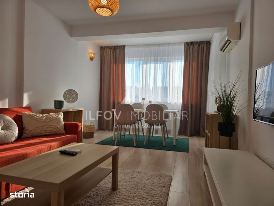 Apartament sptios Otopeni, parcul Unirii, utilat si mobilat. bloc cu l — fotografia 3
