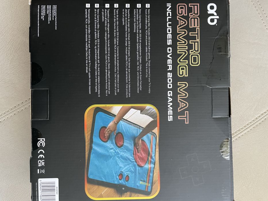 Retro gaming mat за телевизор