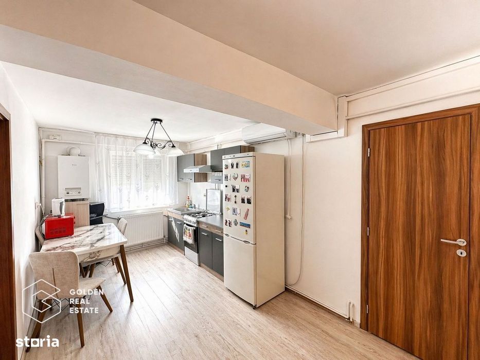 Apartament 2 camere, zona Alfa, etaj 2, bloc 2008, centrala termica