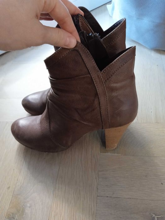 Кожени Боти Sara Pen