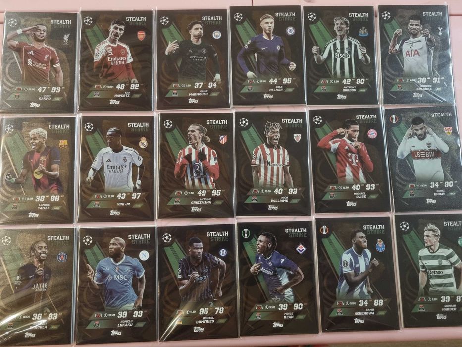 Topps Match Attax 25/26 карти