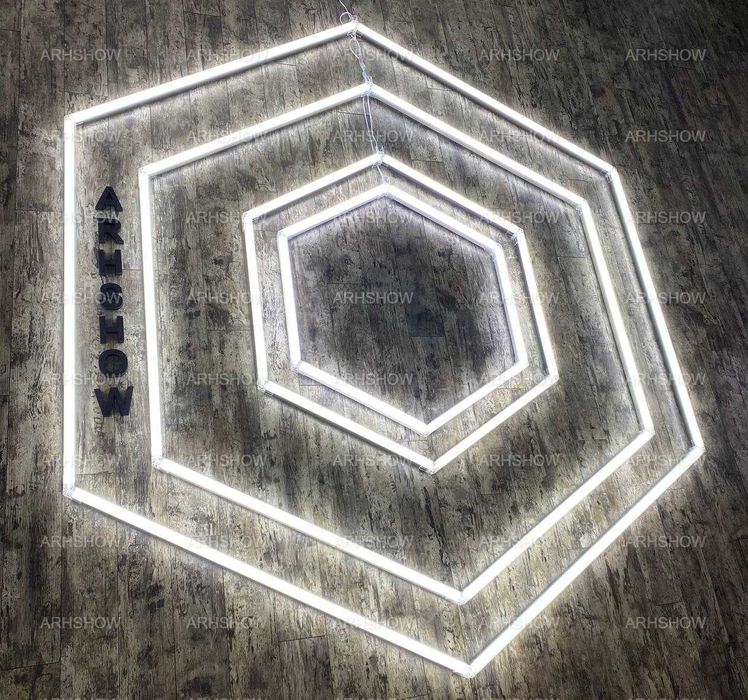 Salon/Barbershop LED svetodiod yoritish/Led chiroq