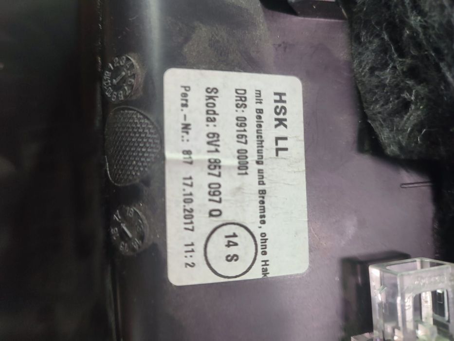 Torpedou 6v1857097q Skoda Fabia NJ [2014 - 2018] 1.4 tdi CUSB