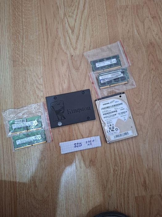 Ssd ,жёсткий диск, оперативка