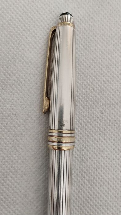 Stilou Montblanc din argint 925 peniță aut