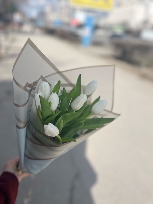 Свежие Тюльпаны  Букет 6500 тг