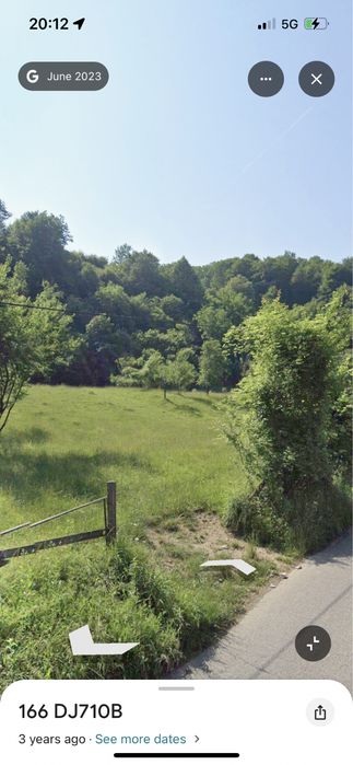 Vand teren intravilan 1200 mp, la marginea padurii, Valea Lunga (DJ710