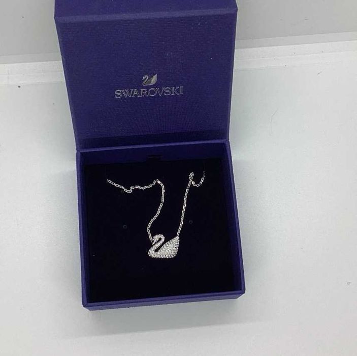 Lănțișor Swarovski Swan / Lebădă - nou, în cutie