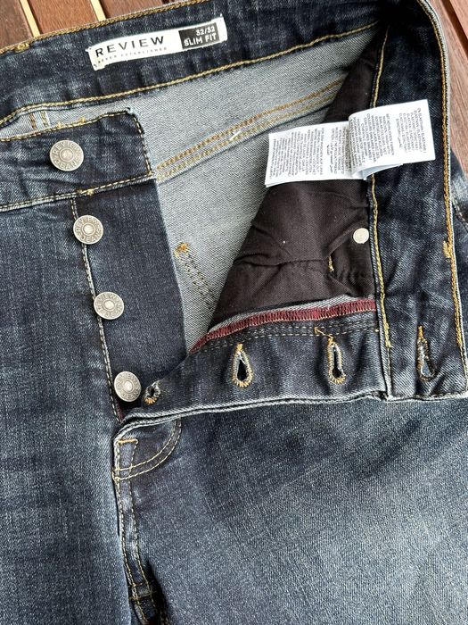 Mъжки дънки Review (Slim Fit) - размер W32 / L32, Отлично състояние