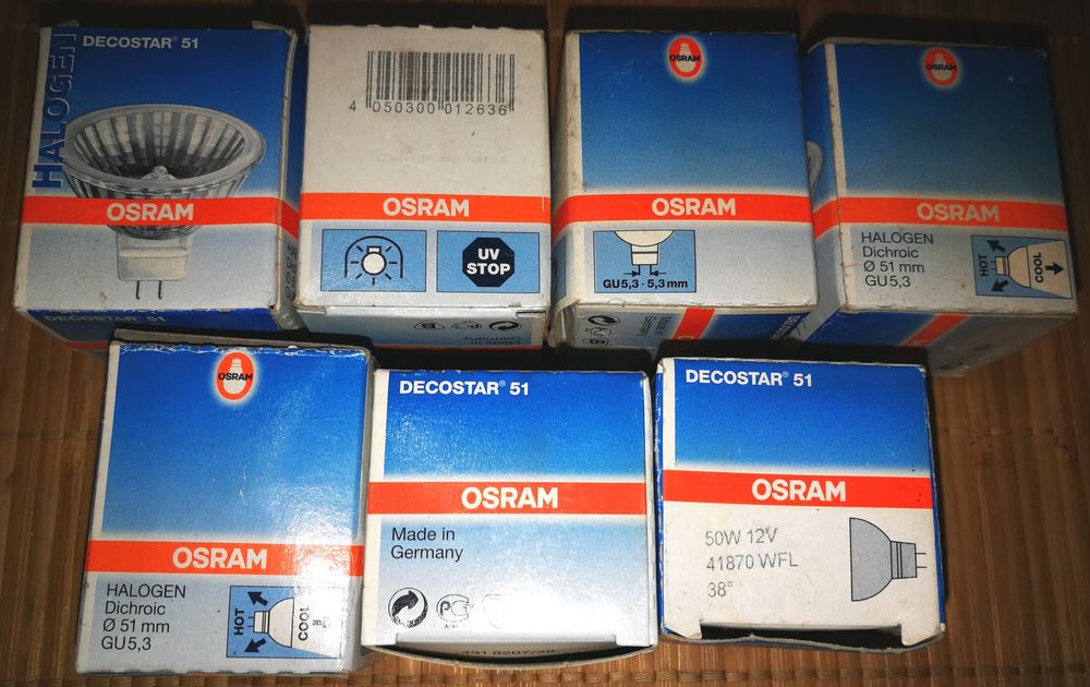 Becuri halogen Osram